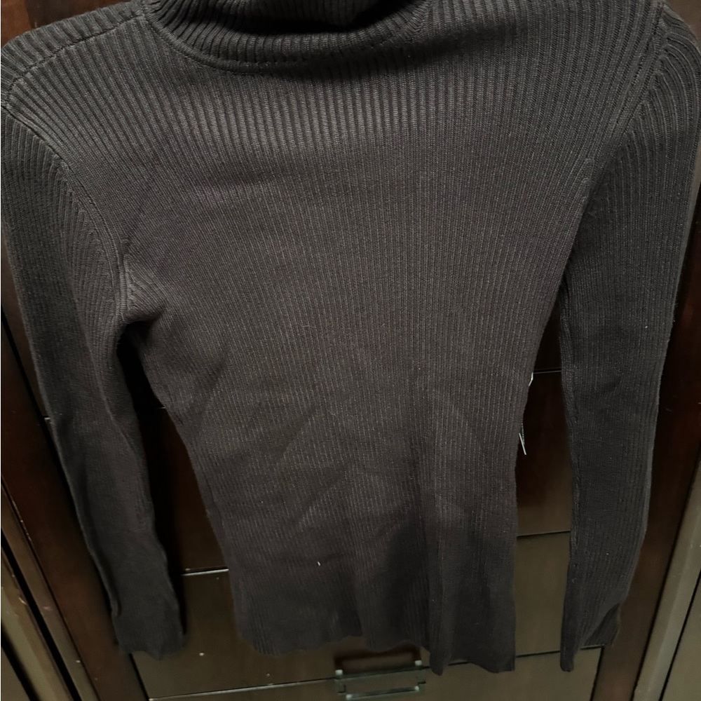Black turtleneck